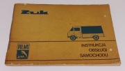 ŻUK instrukcja obsługi samochodu