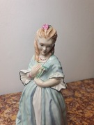 Angielska figurka dama porcelana Royal Worcester "SWEET ANNE" 18,5cm