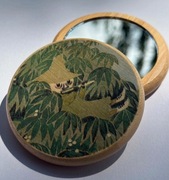 Bambusowe lusterko Włóczykij Muminki prezent 