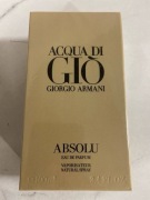 Woda perfumowana Giorgio Armani Acqua Di Gio Absolu 75 ml drzewna