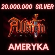 Albion Online Ameryka 20 KK Srebro Silver Serwer Ameryka WEST 20.000.000