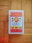 TALIA KART Do Gry Nowe Powlekane Plastikiem 54 szt