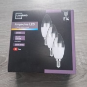 LIVARNO Ampoules LED E14 6W 470 lm 2700K – Zestaw 3 szt. (Ciepłe światło)