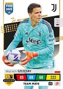 Wojciech Szczęsny 316 Team Mate Karta PANINI FIFA 365 2023