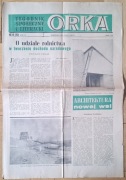 1960,  tygodnik społeczno-literacki „Orka”, 8stron