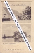 KŁOPOTOWO SCHUTZENSORGE Witnica Gorzów Rzeka Warta przeprawa i gospoda 1900