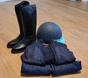 Zestaw dla dziewczynki do jazdy konnej