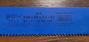 Brzeszczot maszynowy 500x40x2,5 6Z HSS Globus