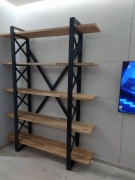 Regal jesionowy loft industrial 200x150