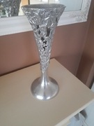 Dekoracyjny metalowy wazon, vintage