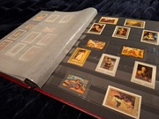 Portrety malarskie na znaczkach ZSSR i Rosji. Klaser nowy 8/16 (czerwony)