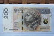 200 zł 2015 r. SERIA AB* ST. 1