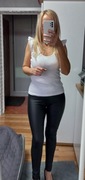 Legginsy z Eco skóry S.