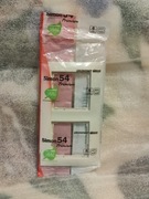 DR2/41 Ramka podwójna 2-krotna Simon 54 Kremowy