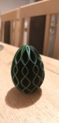Jajko 3d wykonane drukarką