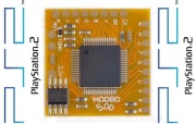 Modchip Modbo 5.0 do konsoli PS2 / przeróbka PS2 / retro vintage