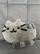 Maskotka, pluszak PUSHEEN zrobiony na szydełku handmade