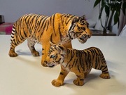 SCHLEICH Tygrys Syberyjski + mały tygrysek 