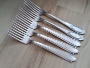 POSREBRZANE WIDELCE OBIADOWE RÓŻNE