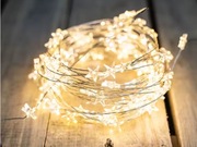 Lampki Świąteczne Ciepłe Światło 6M