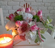 Koperta kwiatowa kompozycja 