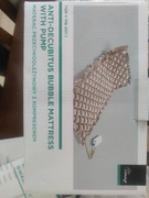 Materac przeciwodleżynowy z kompresorem