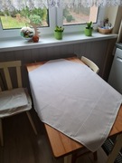 Obrus biały serweta serwetka na stół wigilijny klasyczny bieżnik święta