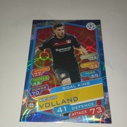Kevin volland goal king match attax topps 2016/17 ucl 