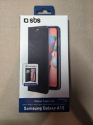 Etui czarne z klapką SBS do Samsung Galaxy A12