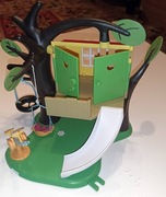 ZESTAW Domek na drzewie ŚWINKA PEPPA PIG zabawka dla dzieci Plac zabaw