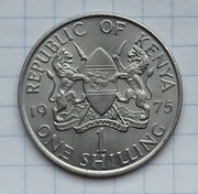 #1436 Kenia 1 szyling 1975 UNC