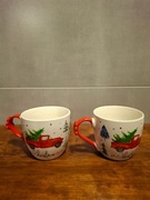 KUBEK KUBKI 2SZT AUTO CHOINKA ŚWIĘTA HOME&YOU