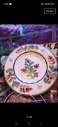 Ręcznie malowany talerz ceramiczny – Polski Folk / Włocławek Style