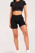 Gym Glamour czarne spodenki