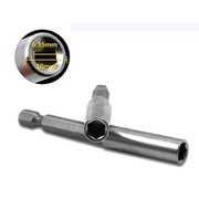 Uchwyt magnetyczny do bitów 60mm 1/4" - Przedłużka do wkrętarki