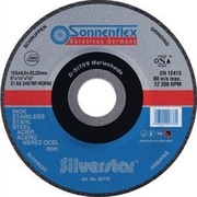 Tarcza Szlifierska SONNENFLEX 80 x 8,0 x 22,2 mm, INOX, F27 180-8,0