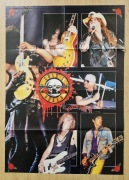GUNS N' ROSES - GIGA plakat z 1991 roku - Format A1 (ok. 60 x 80 cm) NOWY!