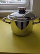 Zestaw naczyń Zepter: Garnek z pokrywką 4,2 l 20 cm + Durszlak 2,8 l 20 cm