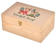 Pudełko prezentowe dla dziecka | Opakowanie świąteczne z zapięciem