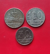 POLSKA ZESTAW 3 monet
