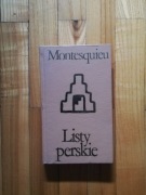 książka "Listy perskie" Montesquieu