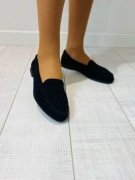 Mokasyny 38 damskie zamszowe Sergio Leone