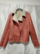 1124 Kurtka damska kożuch jak na zdjęciu