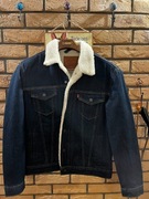 Levi's Oryginalna dżinsowa kurtka z kożuszkiem, niebieska, rozmiar M