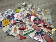 Etykiety piwne plus podstawki