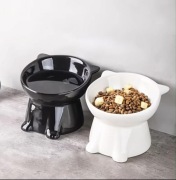 Miski dla kota i psa 2x PODWYŻSZONE 15° antywymiotowe antypoślizgowe zestaw