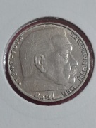 MONETA 2 MARKI - HINDEBBURG 1938 D