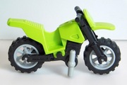 Lego motocykl cross zielony