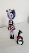 Lalka Enchantimals Sage + skunks - zabawka kolekcjonerska - komplet
