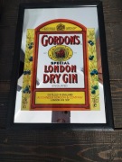Lusterko reklamowe Gordons gin Vintage